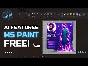 New MS Paint with AI Features 2024 - Step-by-Step Guide!