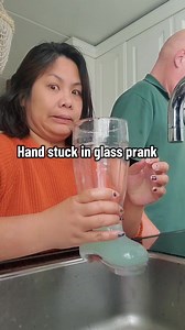 Hand stuck prank on my husband #prank #couplecomedy #prankvideo #prankfunny | Adriana Franken