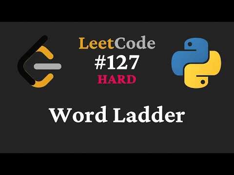 127. Word Ladder - Breadth First Search (BFS) - Graph - Python3