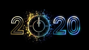 Happy New Year 2020 Animation Looping Stock Footage Video (100% Royalty-free) 1034553746 | Shutterstock