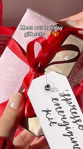 The ultimate gift to yourself: Clinically proven ingredients bundled for flawless, gorgeously glowy skin. Shop our limited edition holiday sets on TULA.com | TULA