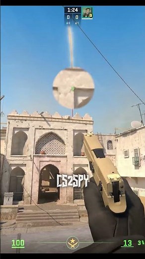 Perfect B Door Smoke on Dust 2 🚪 | CS2 Smoke Lineup