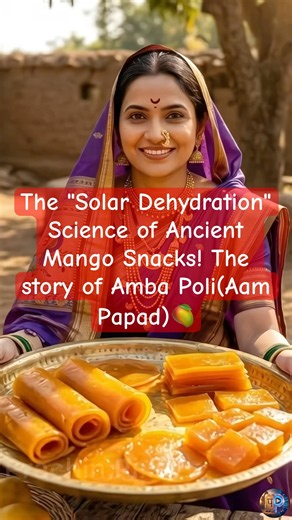 Why Did Ancient Indians Turn Mangoes Into "Sheets"?(Amba Poli)🥭 #shorts #historyfacts #foodhistory