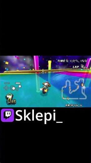 Craziest Blue Shell Dodge Ever?? #mariokart #retrorewind #mkwii