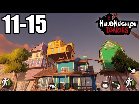 Hello Neighbor: Nicky's Diaries ACT 3 | Mission 11-16 Walkthrough (Android/iOS)