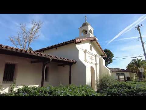 Mission Santa Cruz (4K) - California, USA
