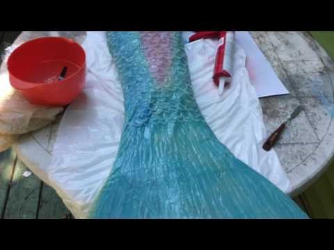 DIY- Partial Silicone Mermaid Tail Tutorial