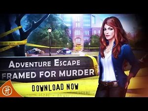 Adventure Escape: Framed for Murder Trailer!
