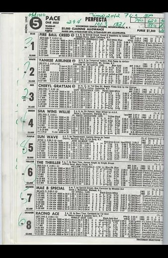 Monticello Raceway August 6th,1981 Official Race Program