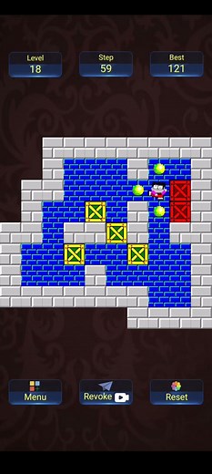 Push box game // Level -18 // Push boxes