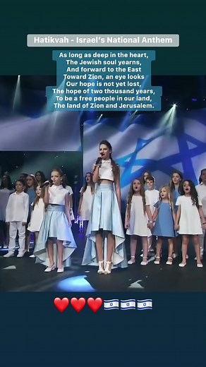 Hatikvah - The Hope: Israel National Anthem in Hebrew