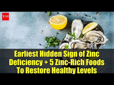 Earliest Hidden Sign of Zinc Deficiency + 5 Zinc-Rich Foods To Restore Healthy Levels