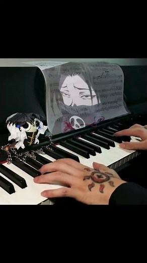 Phantom Troupe Theme Piano #shorts