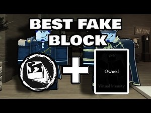 This New Fake Block is so REALISTIC! | Forsaken