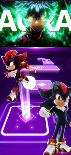 Shadow the Hedgehog x Tiles Hop 🎹💨 #ShadowTheHedgehog #TilesHop #Sonic