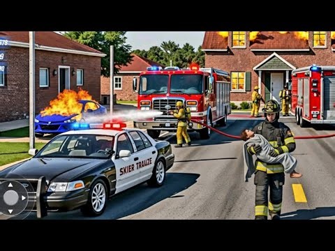 Fire Truck Rescue Mission | Extreme Emergency Driving Android Gameplay