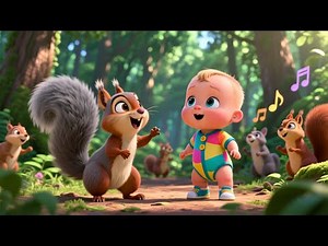 Learns Forest Song 🌳🦉 | Fun Nature & Learning Song for Kids | Preschool Educational Video