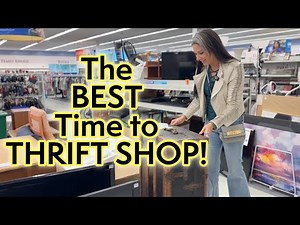 Thrift Shopping for Vintage Home Decor and Designer Clothing Trends - Antique Haul and Styling