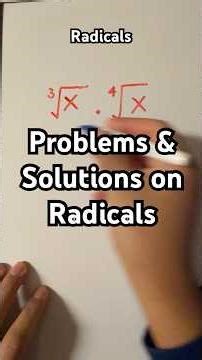 Check these examples on how to multiply radicals #maths #mathematics