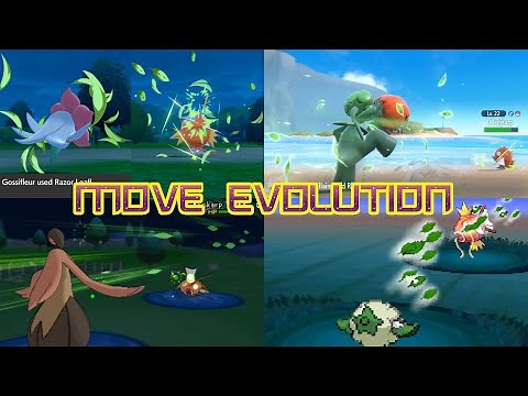 #75 Razor Leaf - Generations 1-9 Pokémon move