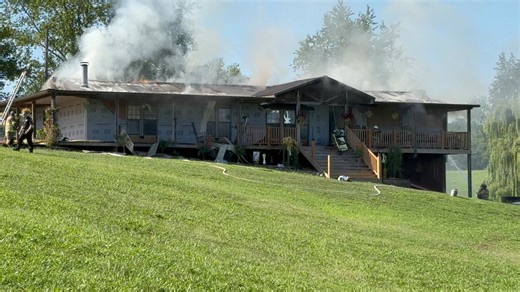 1.2M views · 1.5K reactions | BREAKING: Structure fire on Lincoln Drive, off Lost Pavement Road. Crews are working to put out the fire. We have a reporter on scene and will have more details as they become available. | WTAP Television | Facebook