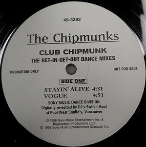 The Chipmunks - Club Chipmunk (The Get-In-Get-Out Dance Mixes)