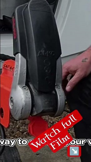 hitch lock ##caravansecurity #caravanlife #hitchlock