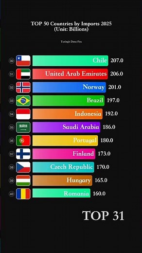 Which Country Imports the Most? 🌐 #imports #Shorts