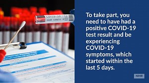 19K views · 96 reactions | You could be eligible to take part in a study on new #COVID19 antiviral treatments if you: ✅ are 50+ or 18-49 with certain health conditions ✅ have a positive PCR test ✅ feel unwell with COVID-19 symptoms starting in the last five days Sign up: https://www.panoramictrial.org/ | Department of Health and Social Care - DHSC | Facebook