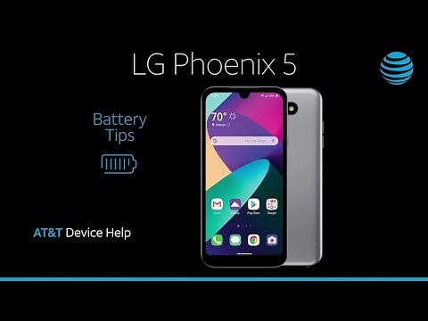 Learn about Battery life of the LG Phoenix 5 | AT&T Wireless