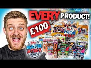 Opening EVERY PRODUCT from Topps MATCH ATTAX 2026/27! (Over £100 Value!)
