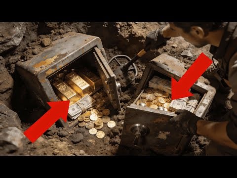 Metal Detecting Treasure Hunt ‼ We Found Abandoned Safes Underground