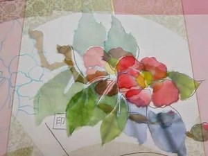 ちぎり絵 作り方 ～和紙ちぎり絵 辻が華～