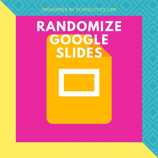 Free - Randomize Google Slides Add-on - Teacher Tech with Alice Keeler