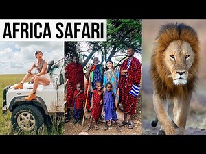 1ST SAFARI EXPERIENCE IN AFRICA! + The Maasai Tribe with 27 Wives & 100 Kids | TANZANIA VLOG