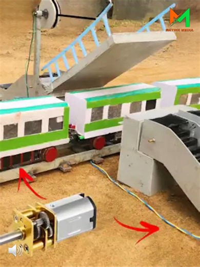 16K views · 65 reactions | Miniature Concrete Escalator Bridge for Railway Access | StoneyKins | Facebook