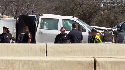 We've LIVE on the scene of a possible fatal accident off I-010 West near Camp Bullis Road. | News 4 San Antonio