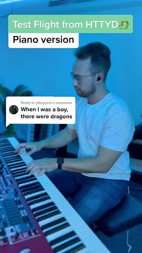 Piano Cover: HTTYD Test Flight for Wedding Entrance