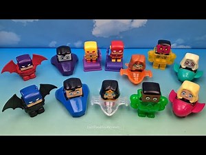 2026 DC RIDES HEROES and VILLAINS set of 12 WENDY'S COLLECTIBLES VIDEO REVIEW