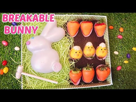 EASTER Breakable Chocolate Bunny | Easter DIY Treats 2021