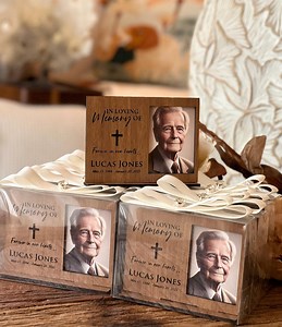 Personalized Memorial Photo Frame: Remembrance Keepsake Gift - Etsy