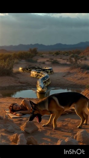 #Wildlife #SnakeAttack #GermanShepherd #DogLoyalty #AnimalRescue #SurvivalMoment