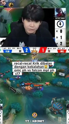 recal-recal Krik di balas dengan kemenangan untuk flcn , onic ph vs falcon mpl ph s17