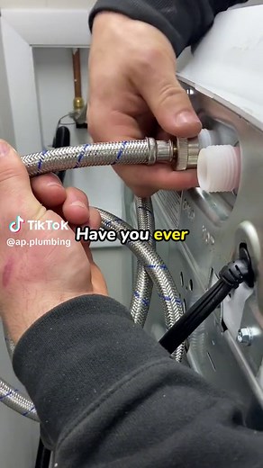 Installing a Washer and Dryer #plumber #plumbing #washer #dryer #howto #fyp