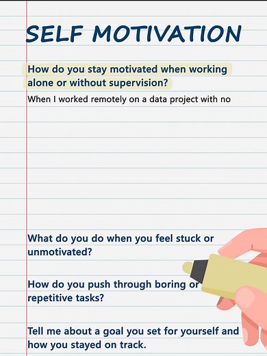 Mastering Self-Motivation for Job Interviews