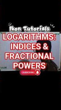 How to solve logarithms fast. #Logarithms #MathShorts #Algebra #Education #LearnMaths