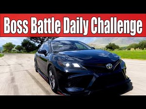 Forza Horizon 5 Boss Battle Daily Challenge Win a Midnight Battle in any Japanese vehicle