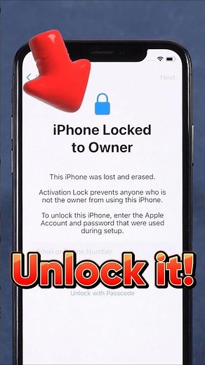 iPhone Locked To Owner? How to Unlock it! [2026 New] #shorts