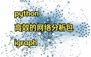 度分布与邻居子图的获取-python网络分析包igraph的使用