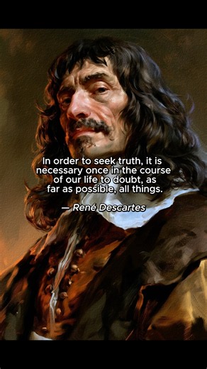 The Truth Begins When You Doubt Everything | Descartes